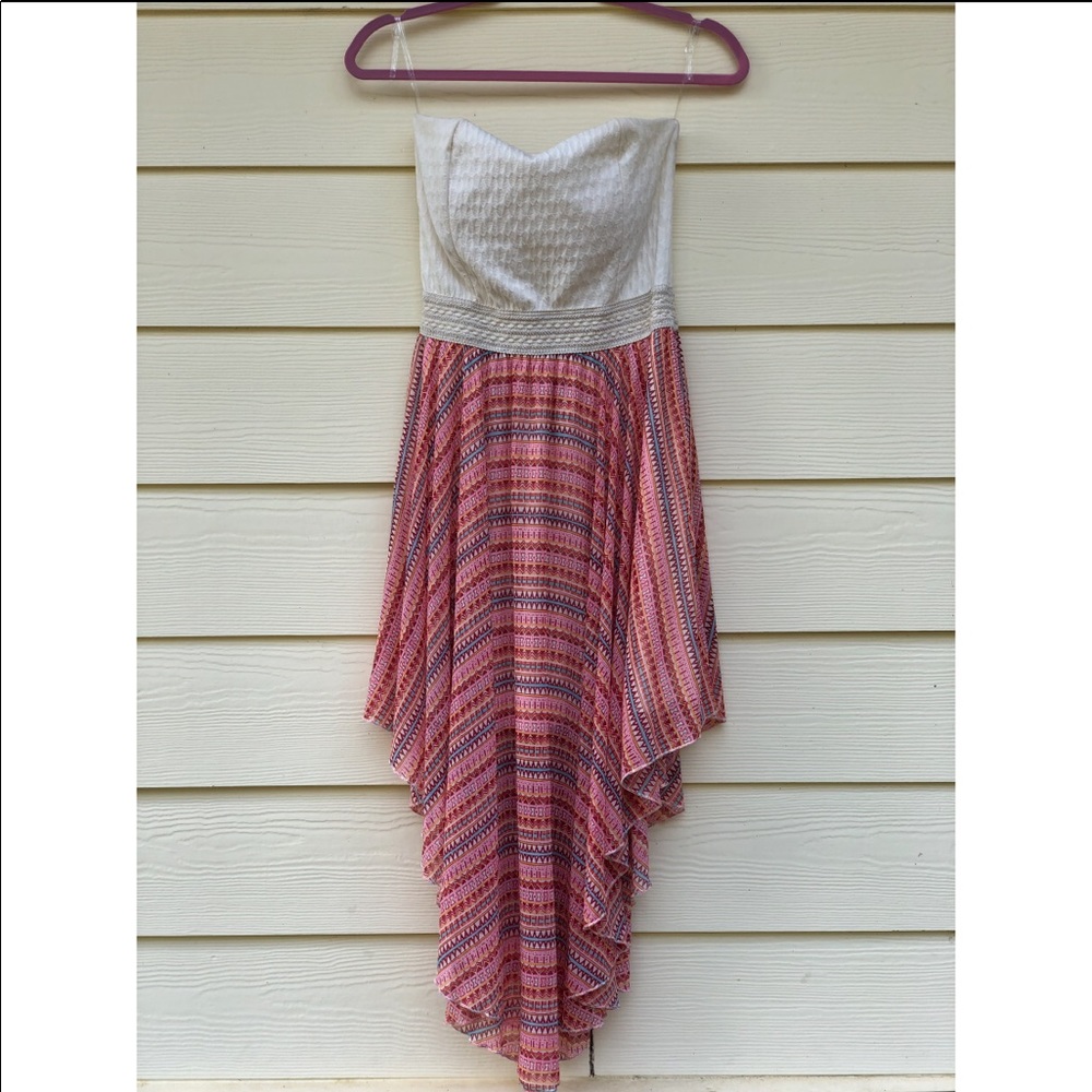 Cute Strapless Summer Dress